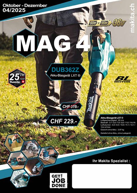 Makita MAG 04/2025