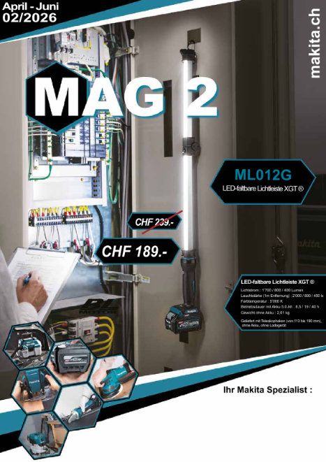 Makita MAG 02/2026